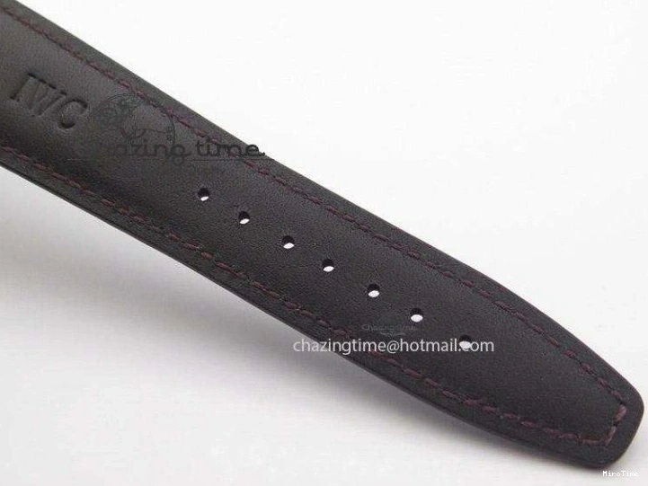 MIROTIME 0307 Affordable Ingeniuer St.Laurens SS Brown Dial MK 1:1 Best Edition On Black Leather Strap A 7365